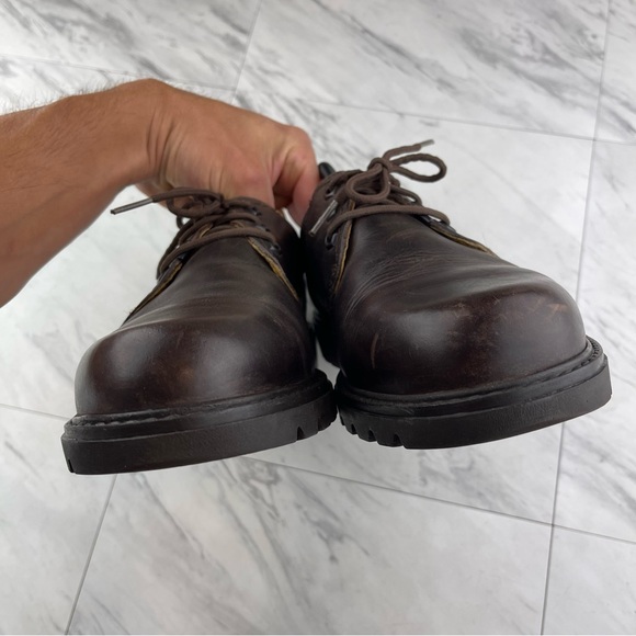 •Havana Joe Natural Life&Style Spain Mens 43 / 9-9.5 Brown Leather Derby Shoes - Picture 4 of 16